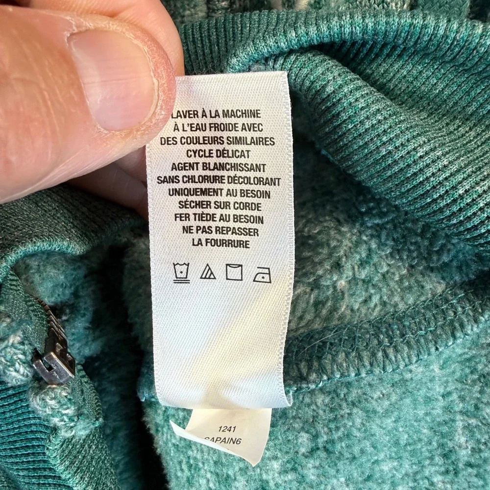 Y2K Vintage Aeropostale Hoodie Juniors M Green Marled Twilight Elena Gilbert